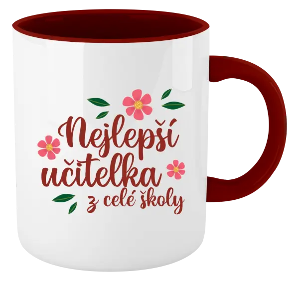 Hrnek Nejlepší učitelka z celé školy