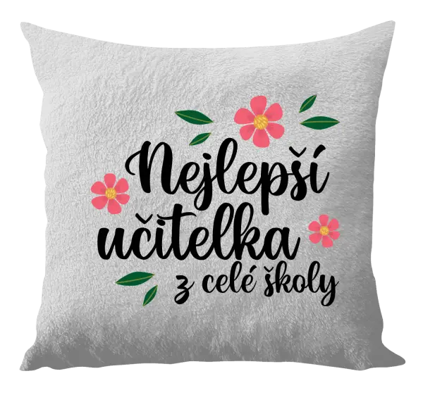 Polštář Nejlepší učitelka z celé školy