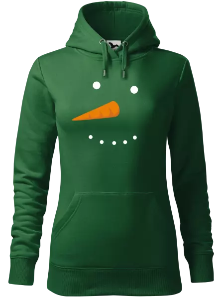 Dámska vianočná mikina Snehuliak