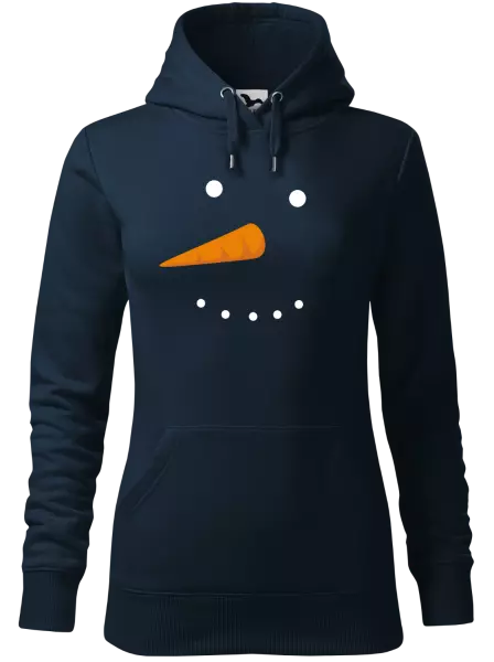 Dámska vianočná mikina Snehuliak