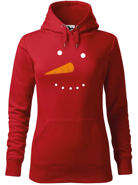 Dámska vianočná mikina Snehuliak