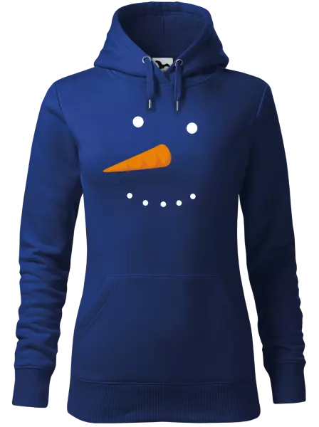 Dámska vianočná mikina Snehuliak