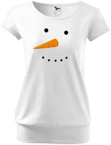 Dámske vianočné tričko Snehuliak