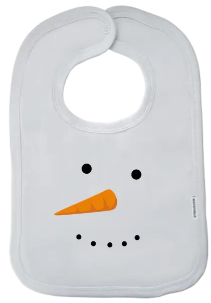 Detský podbradník Snehuliak
