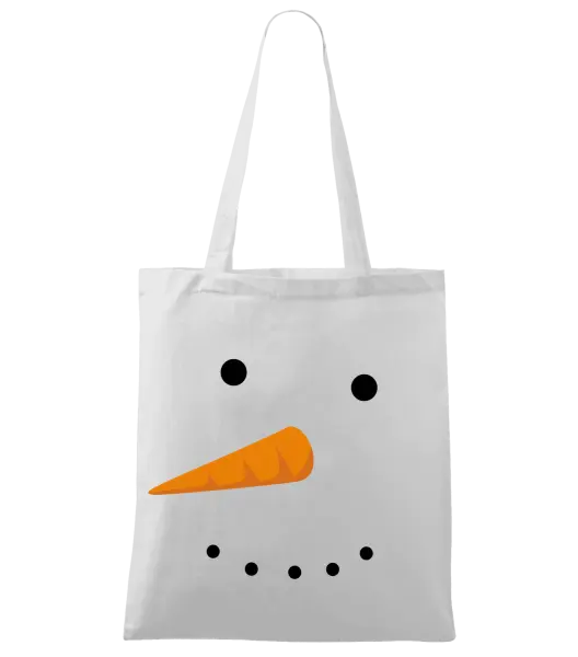 Látková taška Snehuliak