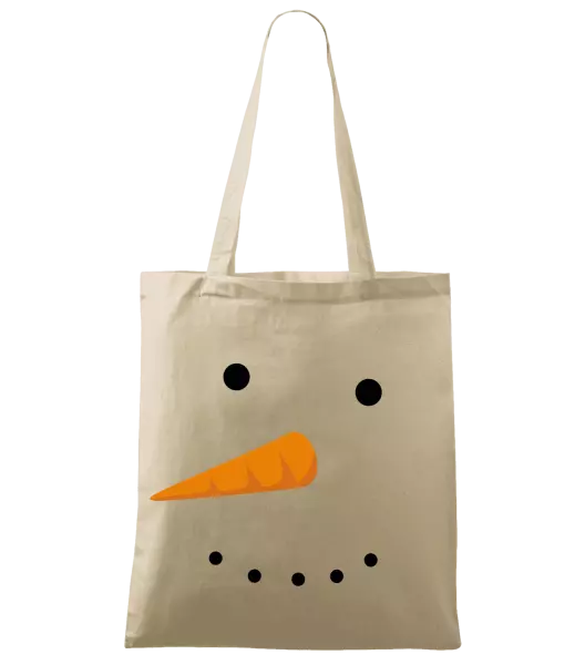 Látková taška Snehuliak