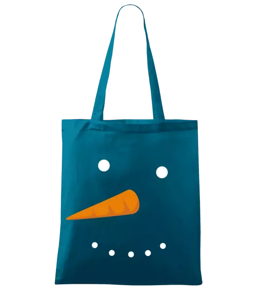 Látková taška Snehuliak