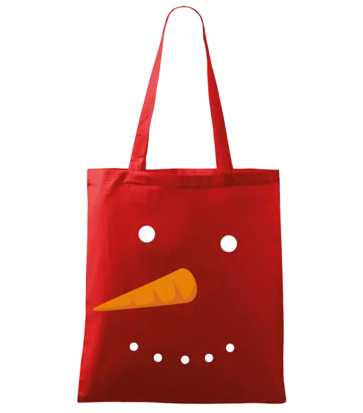 Látková taška Snehuliak