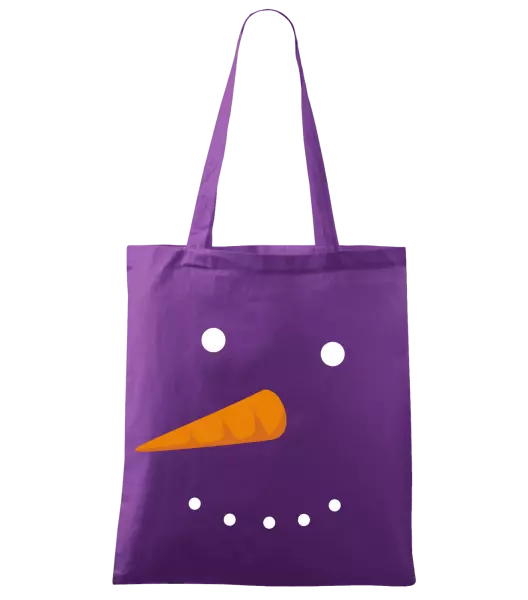 Látková taška Snehuliak