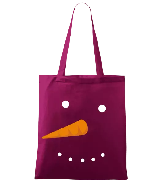 Látková taška Snehuliak