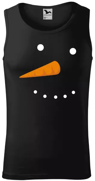 Pánske vianočné tielko Snehuliak