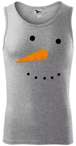 Pánske vianočné tielko Snehuliak