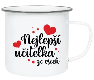 Plecháček Nejlepší učitelka ze všech - srdíčka