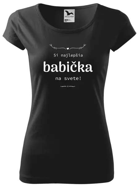 Dámske tričko Jsi nejlepší babička na světě - kopie