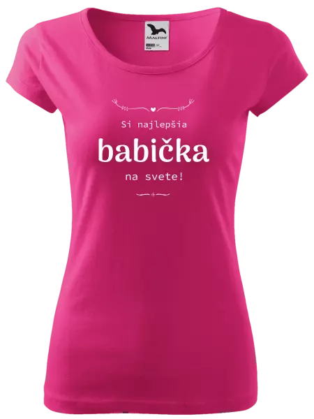Dámske tričko Jsi nejlepší babička na světě - kopie