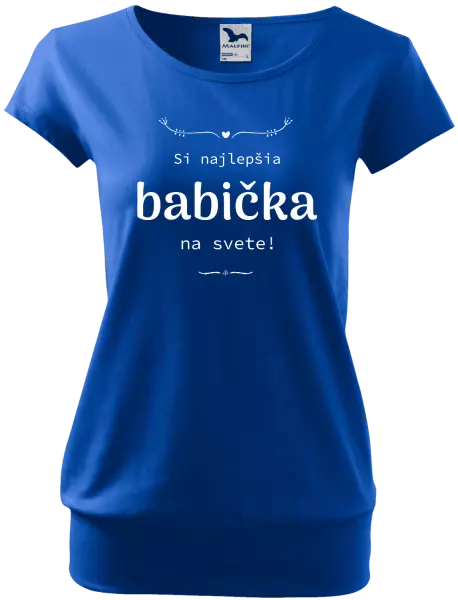 Dámske tričko Jsi nejlepší babička na světě - kopie