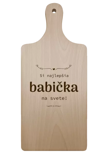 Doštička Jsi nejlepší babička na světě - kopie
