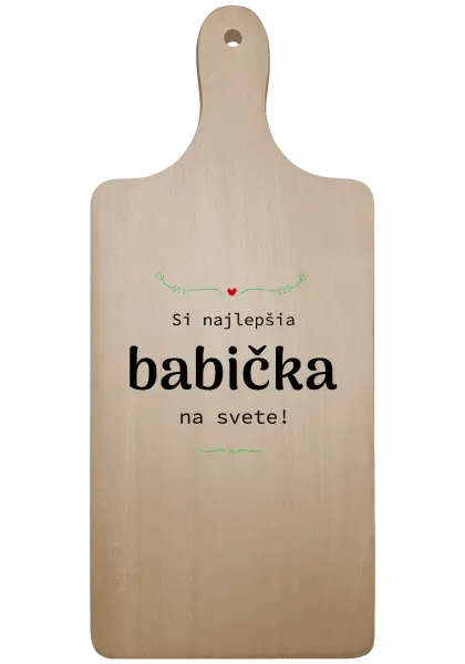 Doštička Jsi nejlepší babička na světě - kopie