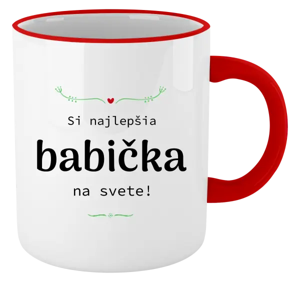 Hrnček Jsi nejlepší babička na světě - kopie