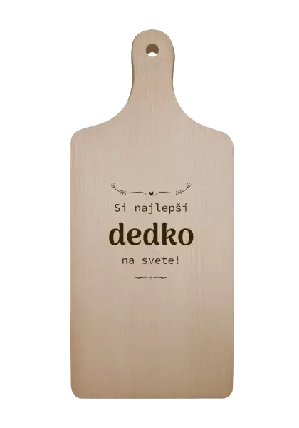 Doštička Jsi nejlepší dědeček na světě - kopie