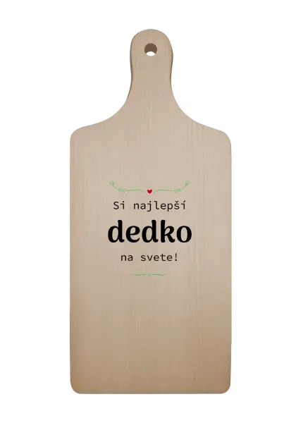 Doštička Jsi nejlepší dědeček na světě - kopie