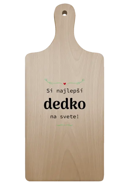 Doštička Jsi nejlepší dědeček na světě - kopie