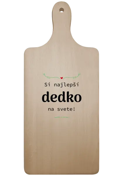 Doštička Jsi nejlepší dědeček na světě - kopie