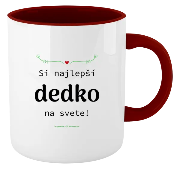 Hrnček  Jsi nejlepší dědeček na světě - kopie