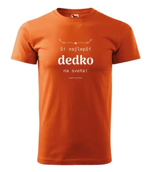 Pánske tričko Jsi nejlepší dědeček na světě - kopie