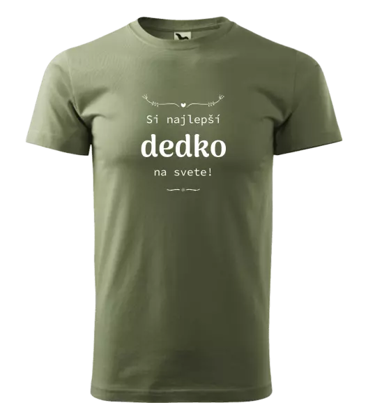 Pánske tričko Jsi nejlepší dědeček na světě - kopie