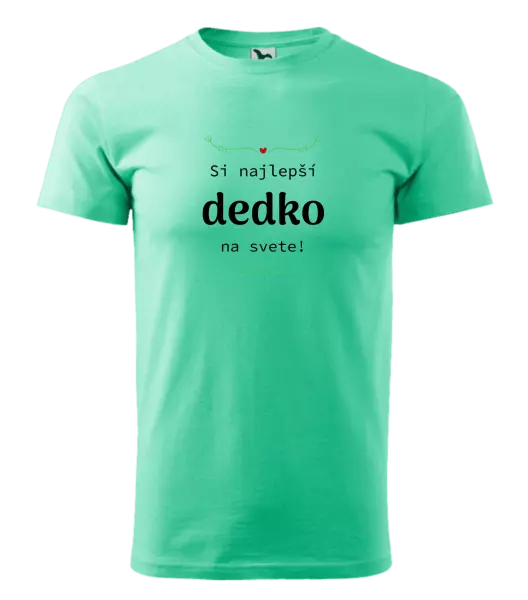 Pánske tričko Jsi nejlepší dědeček na světě - kopie