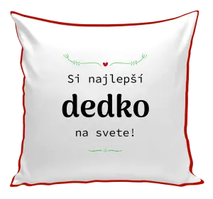 Vankúš Jsi nejlepší dědeček na světě - kopie