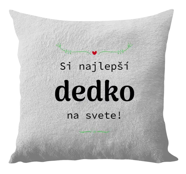 Vankúš Jsi nejlepší dědeček na světě - kopie