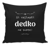 Vankúš Jsi nejlepší dědeček na světě - kopie
