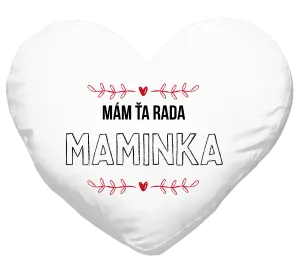 Vankúš Mám tě ráda maminko - kopie