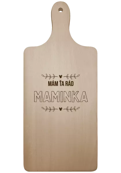Doštička Mám tě rád maminko - kopie