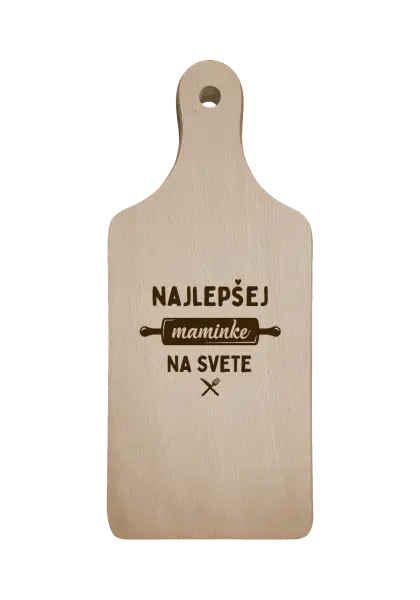 Doštička Nejlepší mamince na světě - váleček - kopie