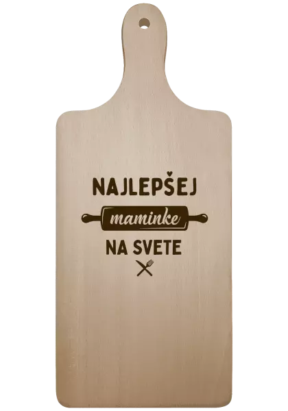 Doštička Nejlepší mamince na světě - váleček - kopie