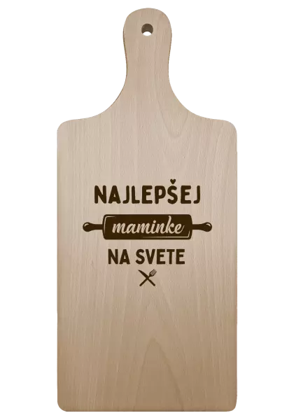 Doštička Nejlepší mamince na světě - váleček - kopie