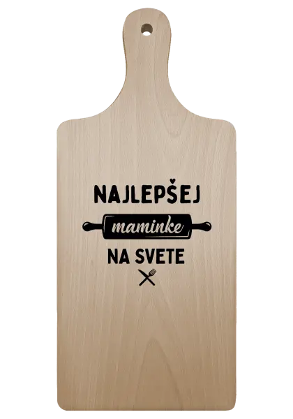Doštička Nejlepší mamince na světě - váleček - kopie