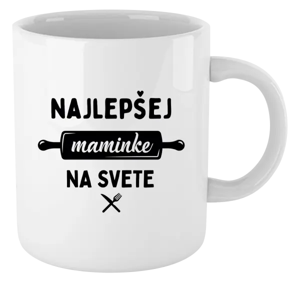 Hrnček Nejlepší mamince na světě - váleček - kopie