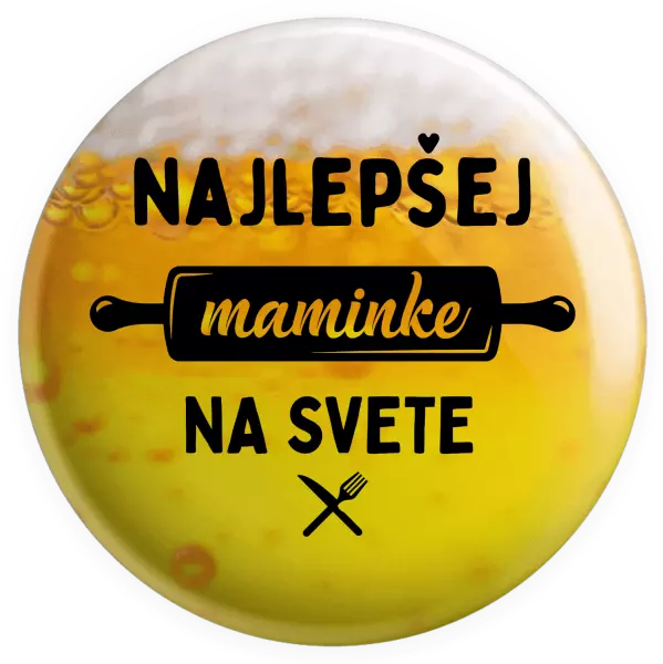 Placka Nejlepší mamince na světě - váleček - kopie