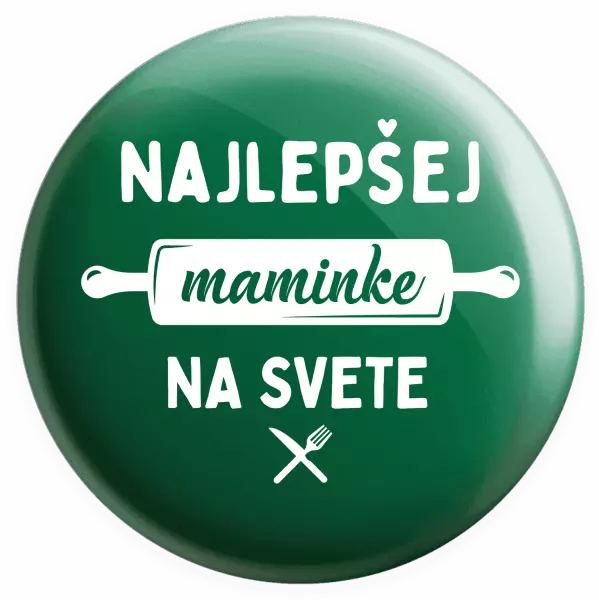Placka Nejlepší mamince na světě - váleček - kopie