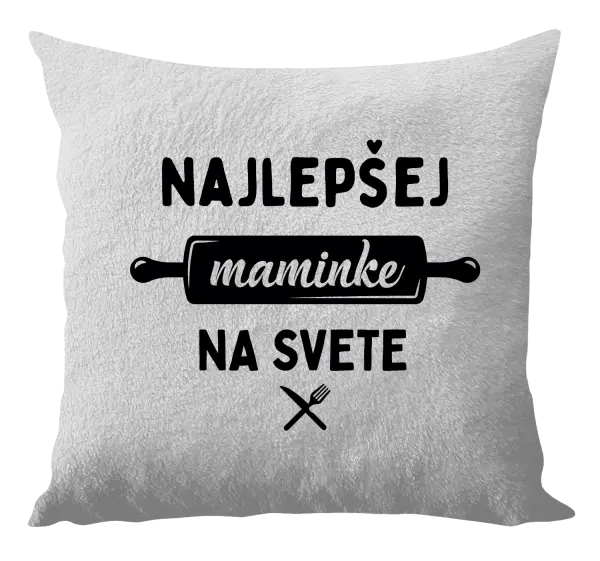 Vankúš Nejlepší mamince na světě - váleček - kopie