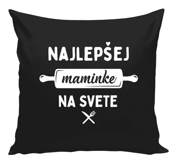 Vankúš Nejlepší mamince na světě - váleček - kopie