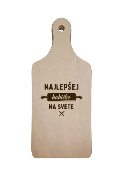 Doštička Nejlepší babičce na světě - váleček - kopie