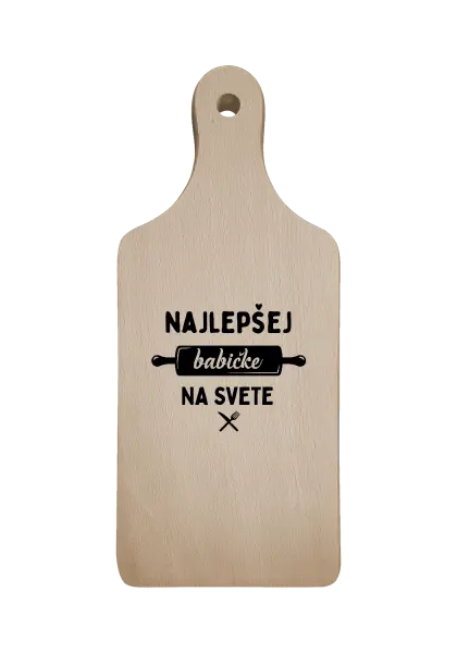 Doštička Nejlepší babičce na světě - váleček - kopie
