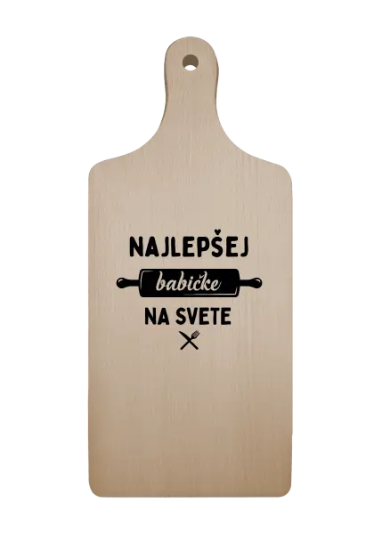 Doštička Nejlepší babičce na světě - váleček - kopie