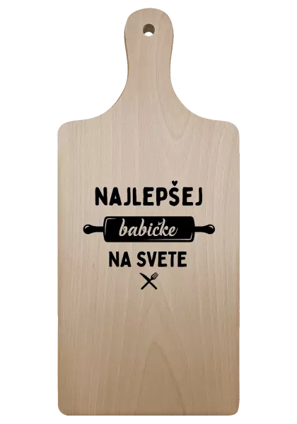 Doštička Nejlepší babičce na světě - váleček - kopie