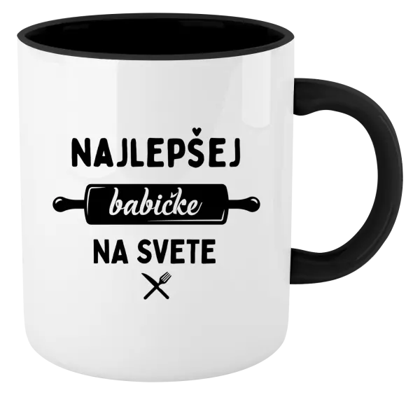 Hrnček  Nejlepší babičce na světě - váleček - kopie